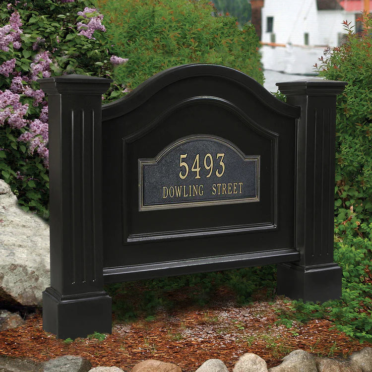 Nantucket Address Sign - 7in x 40in x 31.5in