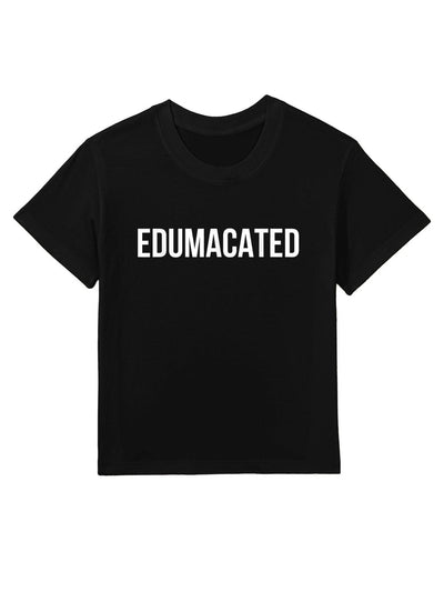 Edumacated Sarcastic Graduation Kids T-Shirt