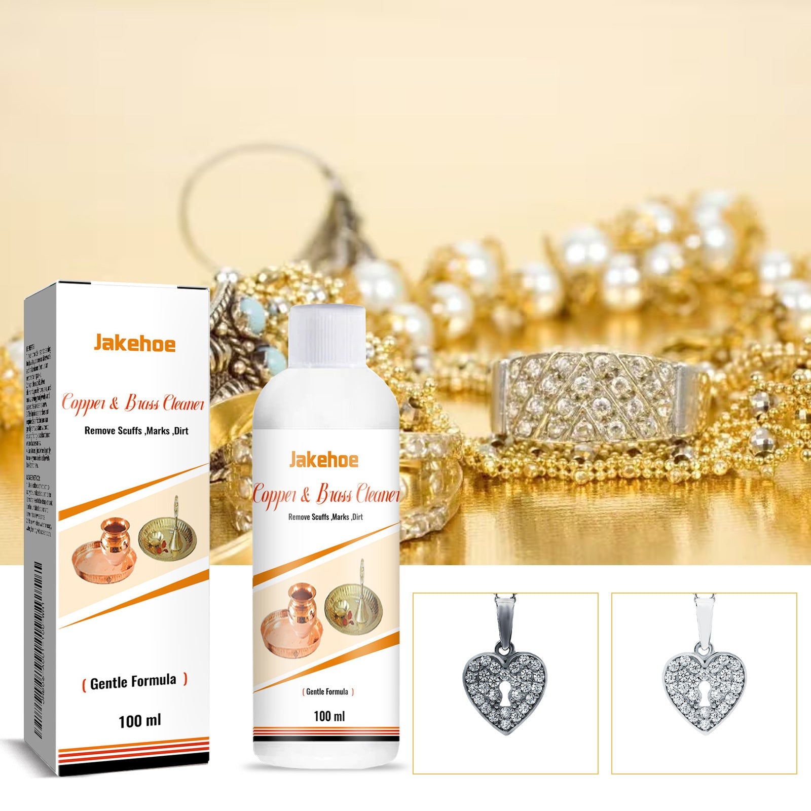 Jewelry Cleaner Jewelry Cleaner, Stain Cleaner, Antioxidation, Blackening Jewelry Care Cleaner