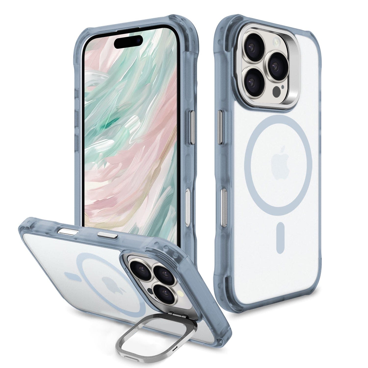 Venture Series Clear Rebound Case with Kickstand - Apple iPhone 16 Pro