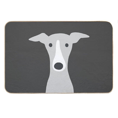 Greyhound Italian Greyhound Cute Whippet Dog Bath Mat
