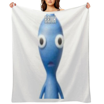 BRUH Pikmin 2 Quick-dry Throw Blanket
