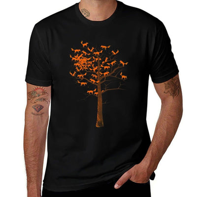 Blazing Fox Tree Graphic-printed T-Shirt