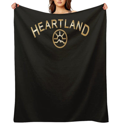 Heartland Logo Throw Blanket