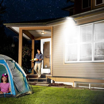 60LEDs Solar PIR Motion Sensor Remote Control Wireless Lamp
