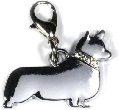 Corgi Charm - Corgi Gifts for Corgi Lovers Women and Men a Corgi Shoe Charm or for a Dog Keychain Great Corgi Keychain and Corgi Stuff or Dog Charms and Animal Charms and Corgie Lovers Gift Corgi Mom