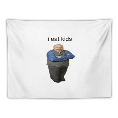 Bertram Eats Kids Tapestry