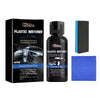 Plastic Restorer, Clean Interior Seat Dashboard Decontamination Polish Maintenance Refurbished Cleaner