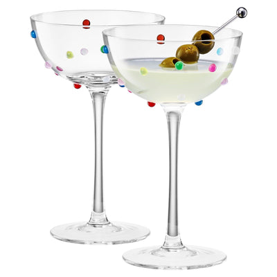 Khen Confetti Coupe - Set of 2