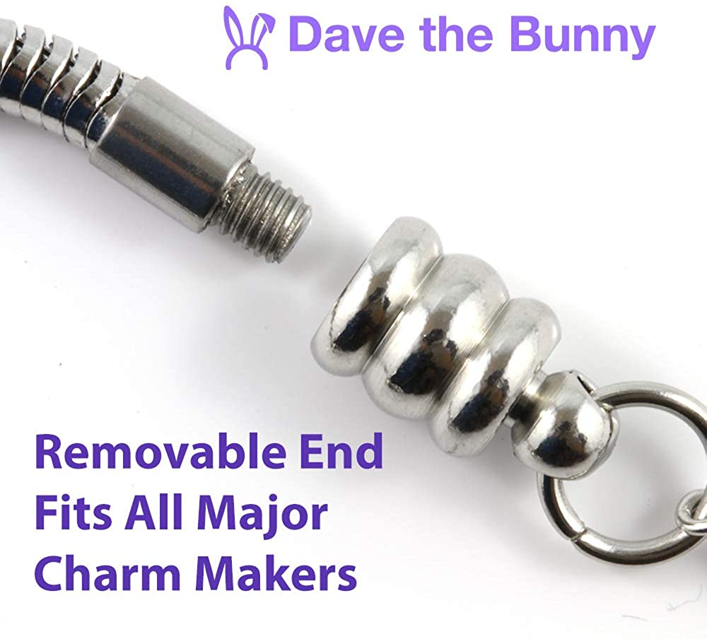 If Dad Can't Fix It No One Can Snake Chain Charm Bracelet