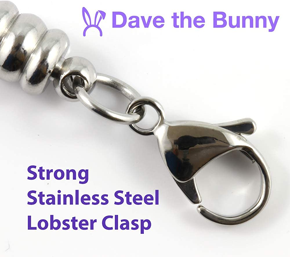 Diabetic Bracelet | Medical Alert Awareness Snake Chain Charm Bracelet for Men and Women Silver Plated Gift for Women and Men