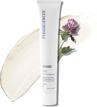 PerioSciences AO Pro Sensitive Toothpaste with Nano Hydroxyapatite, Reduces Sensitivity, Remineralizing, 3 fl oz / 90ml