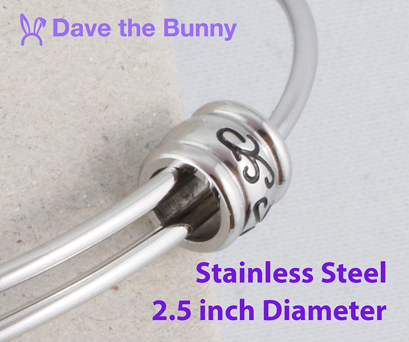 Snake Coiled Fancy Charm Bangle