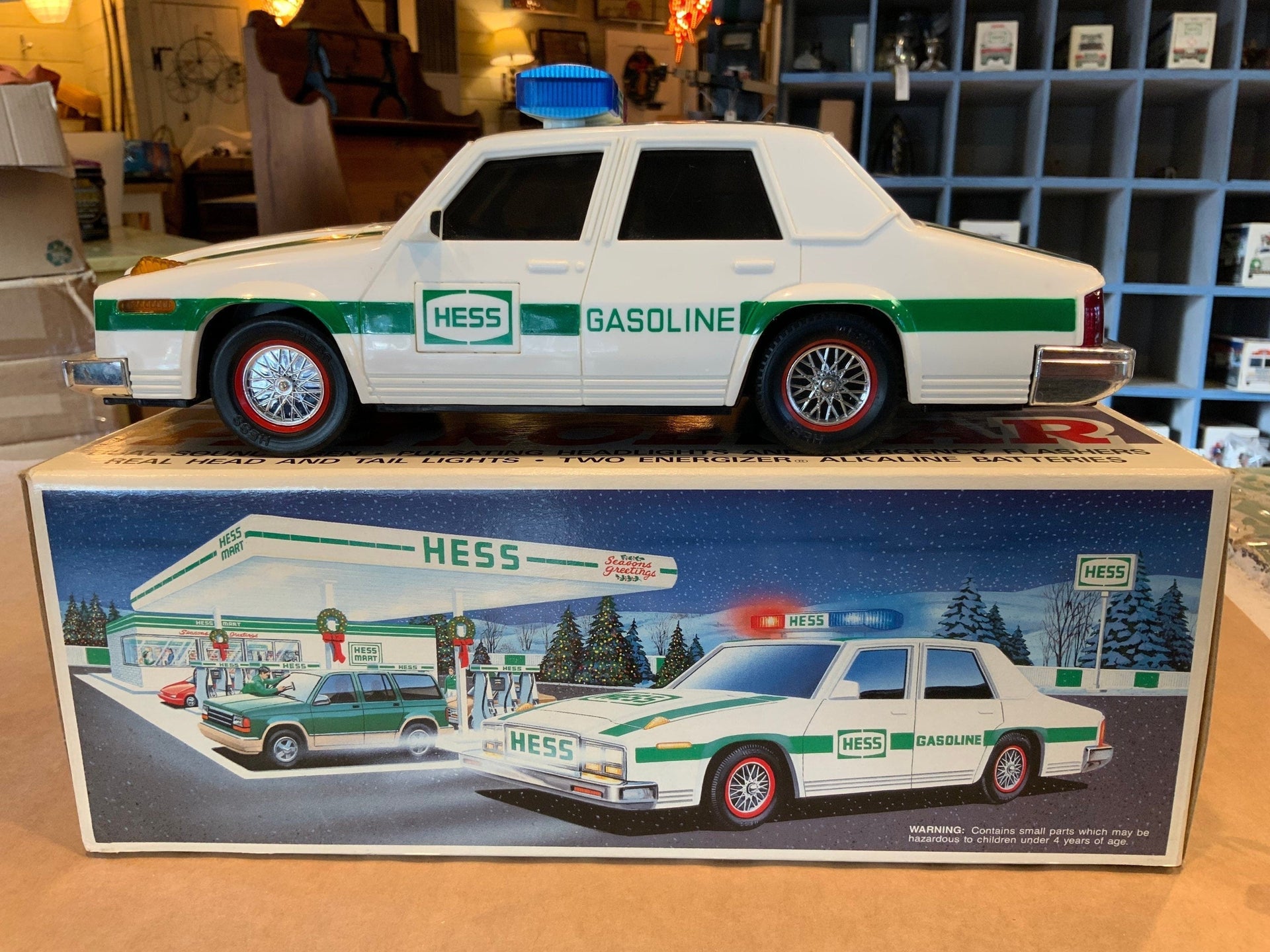 1990’s HESS Trucks and Cars Christmas Collectibles