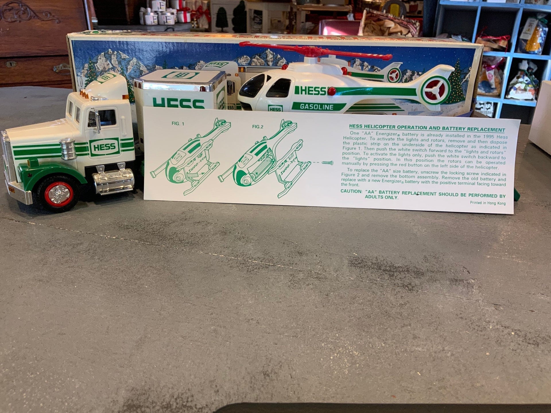 1990’s HESS Trucks and Cars Christmas Collectibles