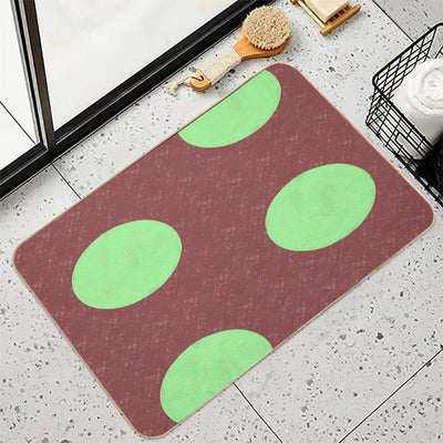 Cup Top Or Bottom Rapid-Drying Bath Mat