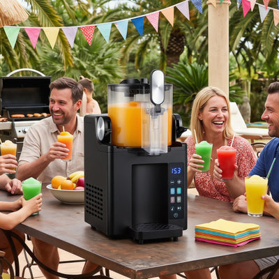 68 oz Frozen Drink Maker and Slushy Machine for Home-Black
