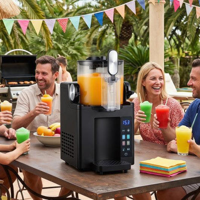 68 oz Frozen Drink Maker and Slushy Machine for Home-Black