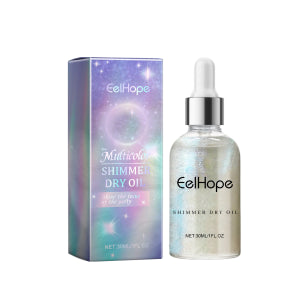 Party Body Glitter Oil, Naturally Brightening And Long-Lasting Moisturizing Party Dance Shine Shine Shine