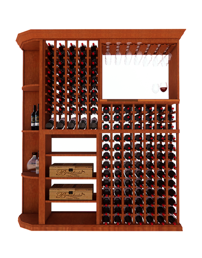 6 Foot Wine Cellar Storage System | 216 Bottle Capacity