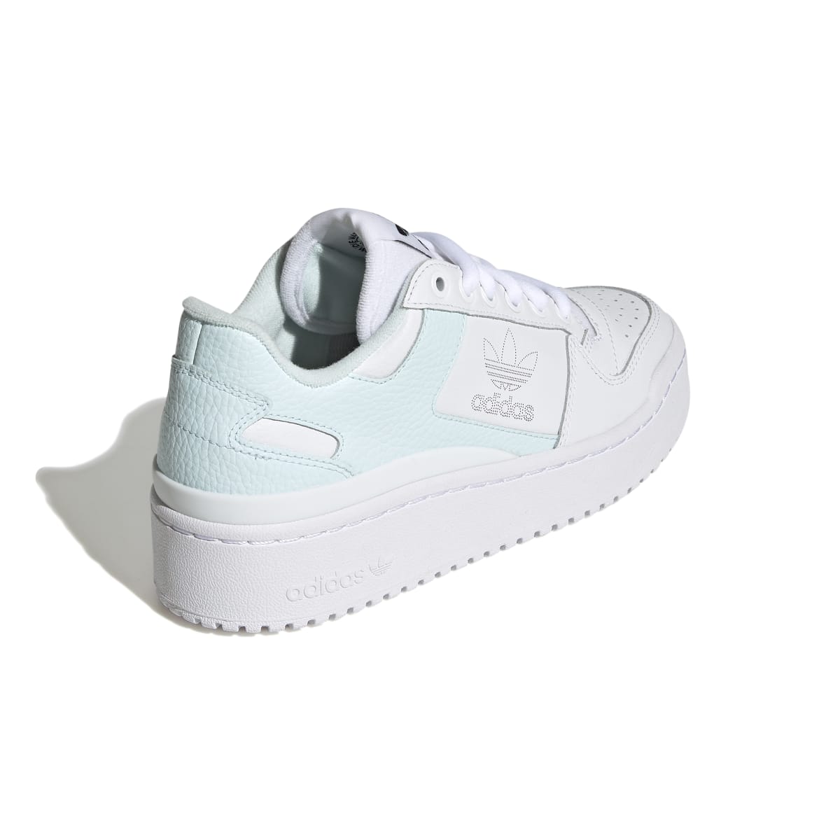 ADIDAS GY6985 FORUM BOLD WMN'S (Medium) White/Blue/Blue Leather & Suede Basketball Shoes