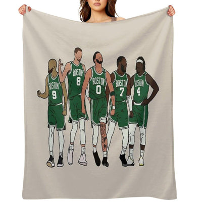 D White, KP, Jrue & The Jays Throw Blanket