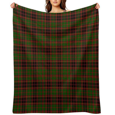 Clan Buchan Tartan Throw Blanket