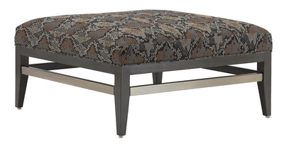 Hugo Graphite Ottoman, Luzon Onyx