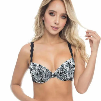 Women's Camo Hunting Bra - Envision Black Lace T-Shirt Bra - Wilderness Dreams
