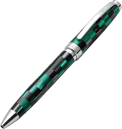 Urbanite II Acrylic & Brass Ballpoint Pen - Ocean Teal