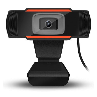 720p HD Webcam with Mic Rotatable PC Desktop Web Camera Cam Mini Computer WebCamera Cam Video Recording Work Video Calling and Recording For Camera Desktop OR Laptop Gaming Conferencing & Working