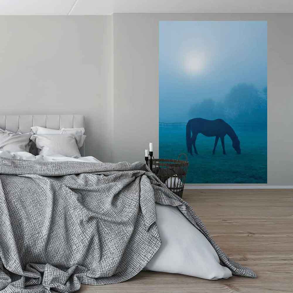 Morning Mist Horse Wall Decal (5 Sizes Available)