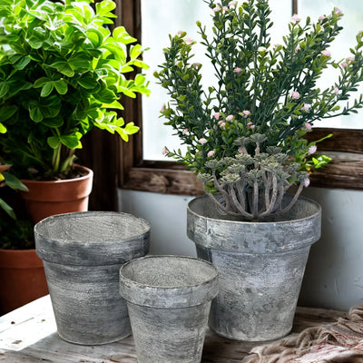 Zinc Flower Pot