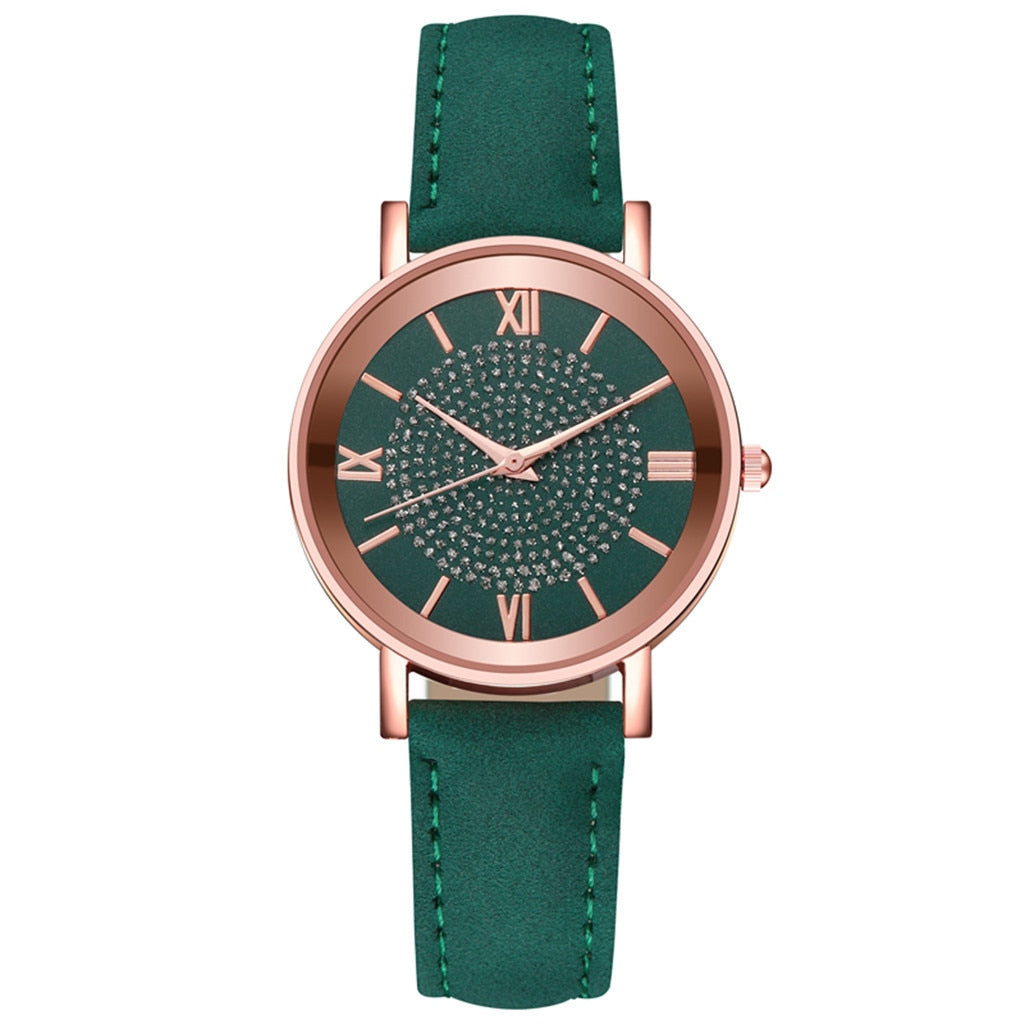 Luxury Watches Quartz Watch Stainless Steel Dial Casual Bracele Watch