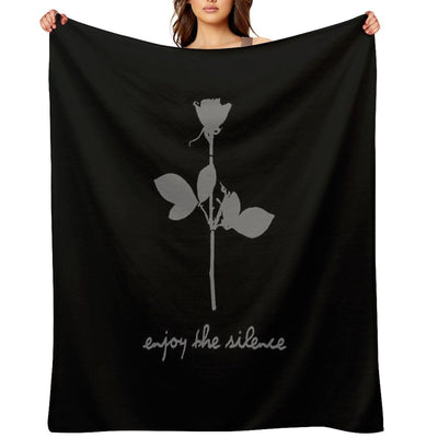 Enjoy The Silence Velvety-soft Throw Blanket