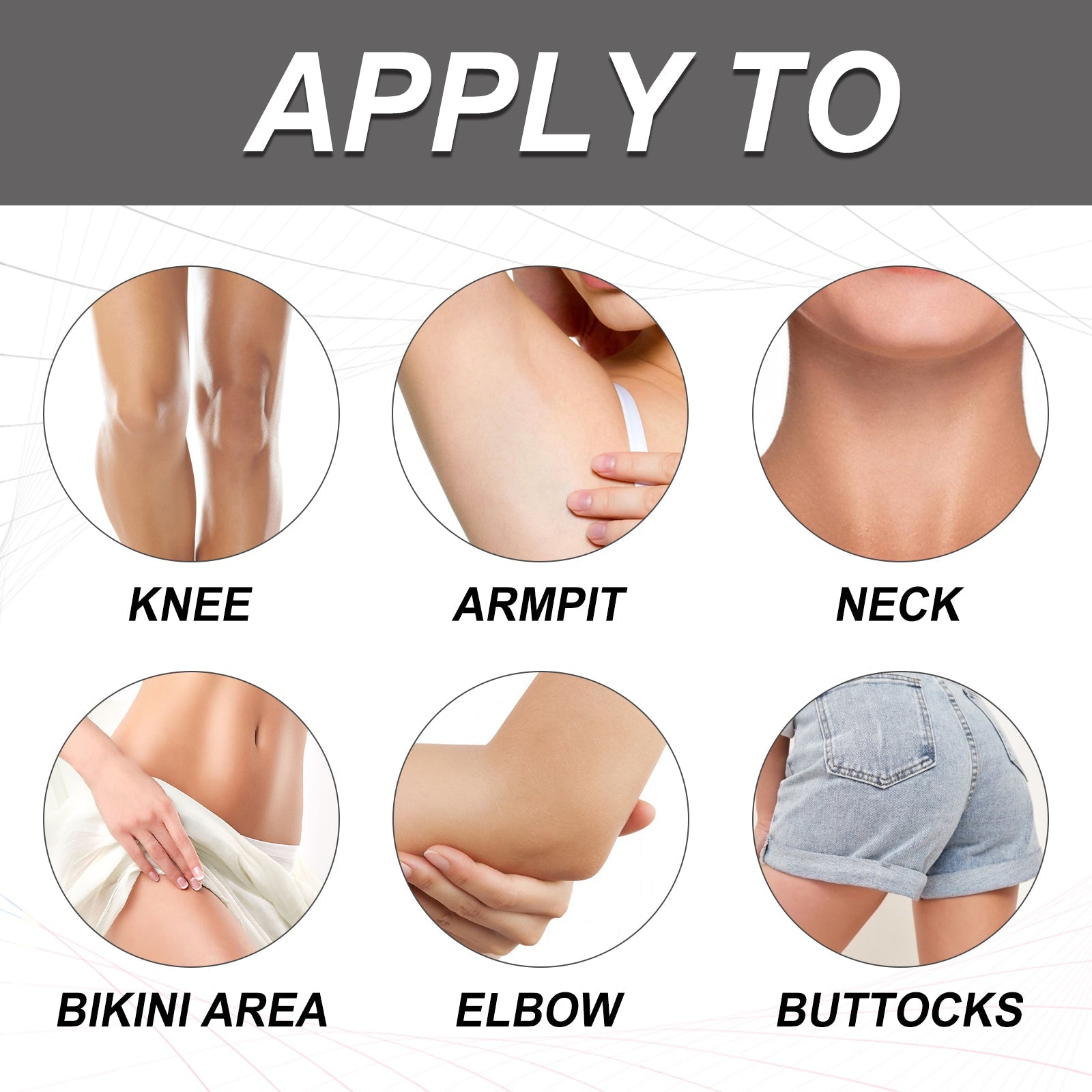 Thigh Radiance Moisturizing And Brightening Cream For Armpit Thighs And Knees