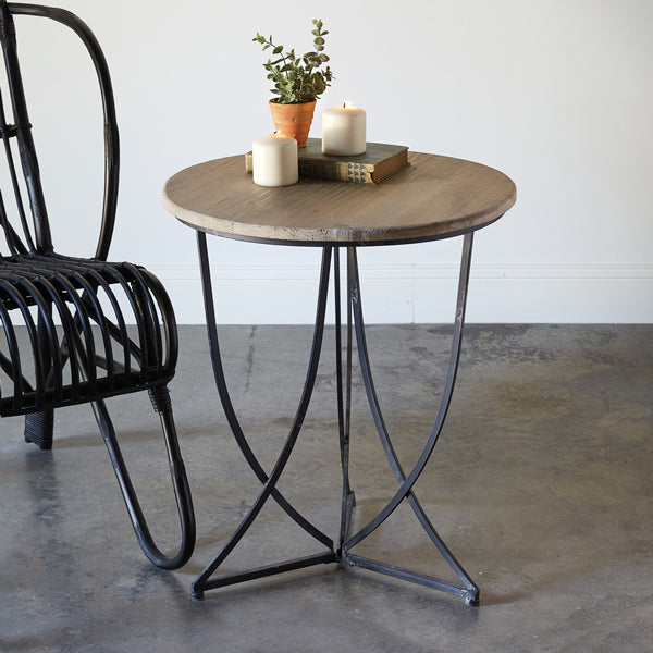 24''H Arabesque Side Table