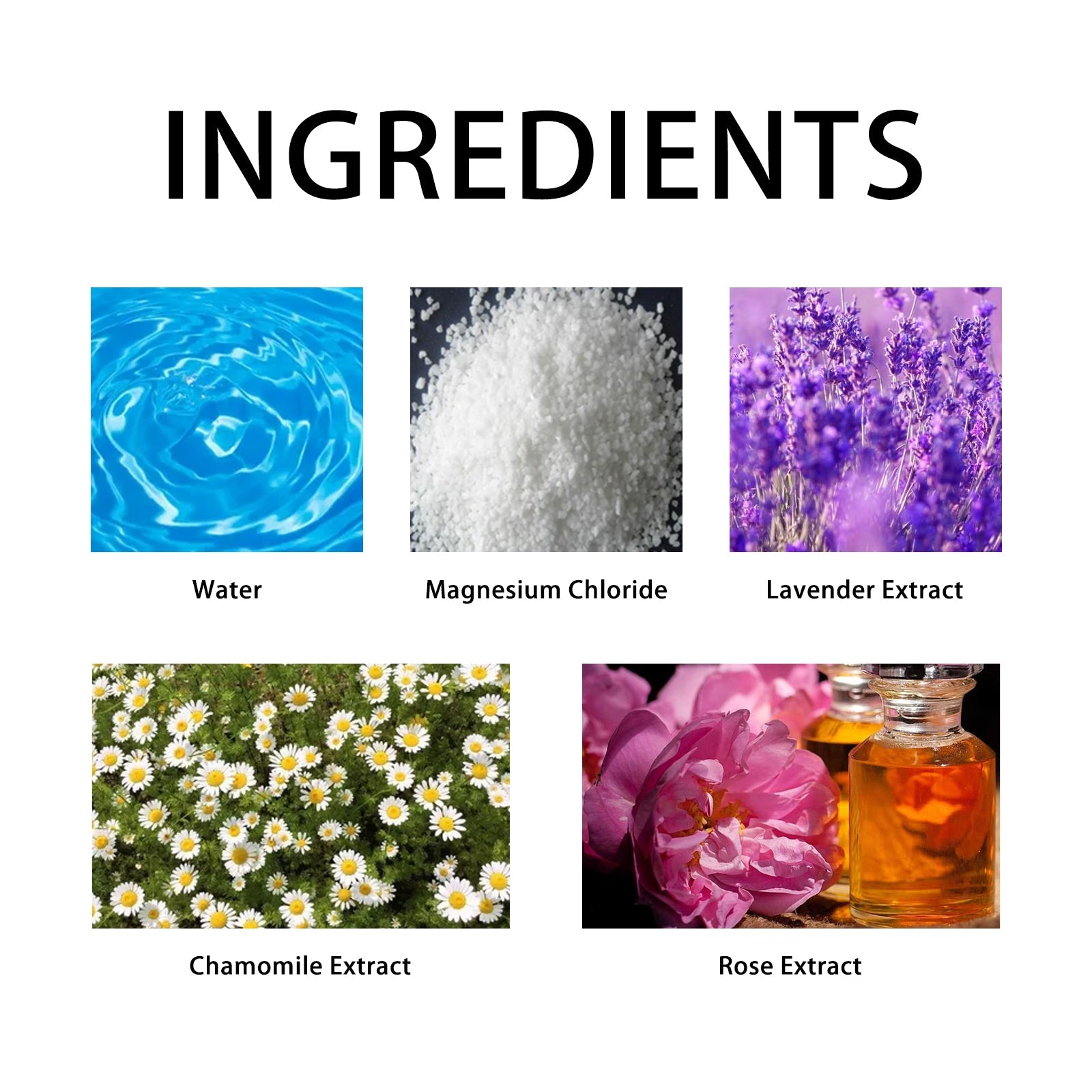 Magnesium Body Spray, Relieve Muscle Tension And Fatigue And Promote Body Relaxation Treatment Spray