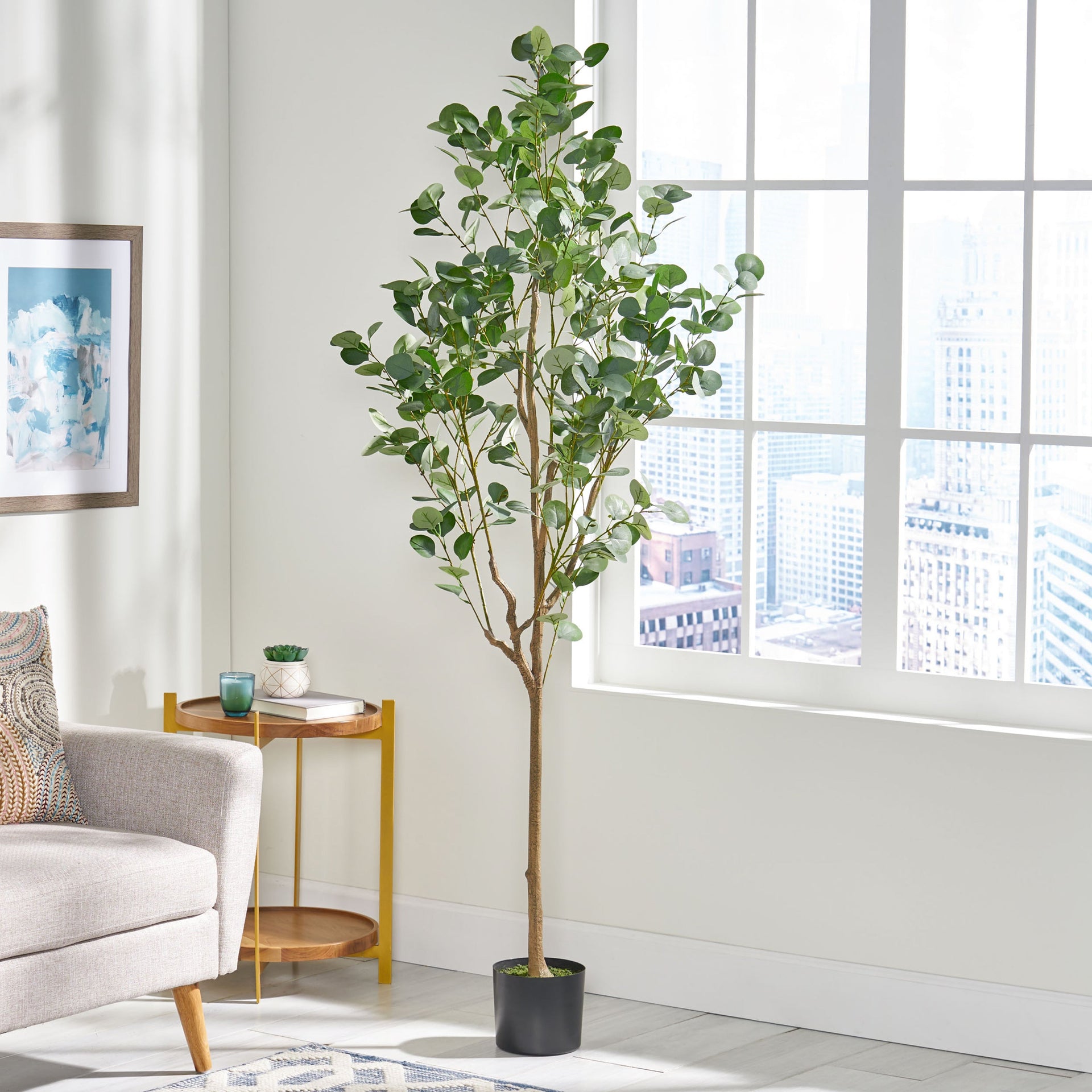 180CM ARTIFICIAL EUCALYPTUS TREE