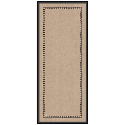 Pinboard Black Scallop Print
