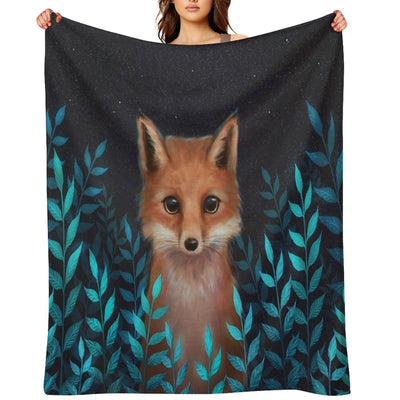 Fox Throw Blanket