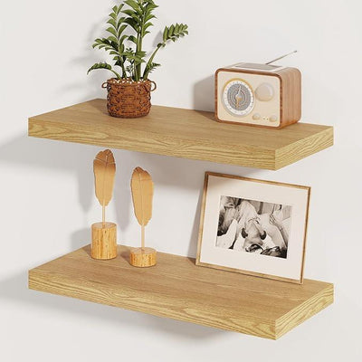 Floating Shelves for Wall, 8 Inch Deep Floating Shelves, 24