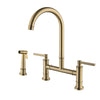 European Style Full Brass Golden Basin Faucet