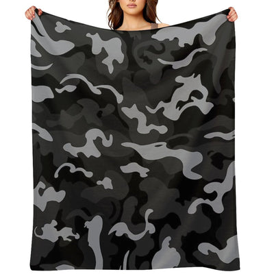 Camo Style - Urban Camouflage Easy Care Throw Blanket