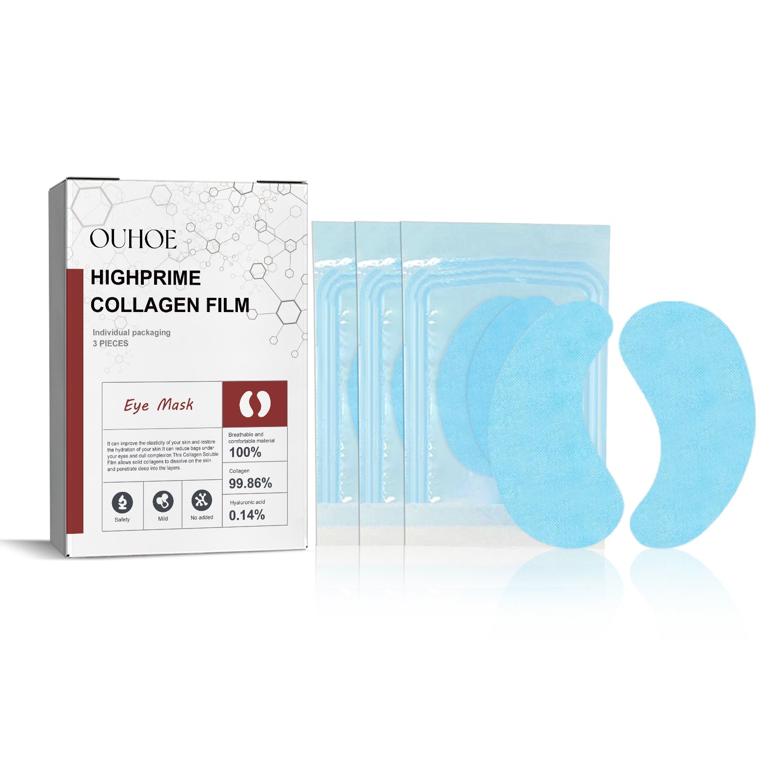 Hydrolyzed Collagen Eye Mask Firming, Lightening And Repairing Eye Lines And Dark Circles