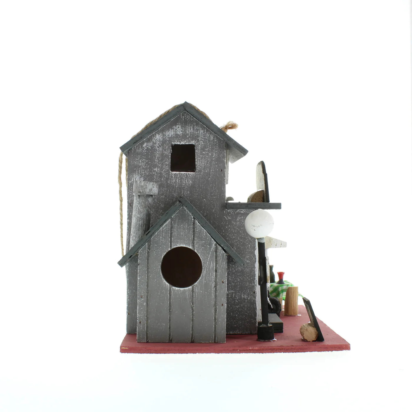 9'H Route 66 Biker Bar Birdhouse