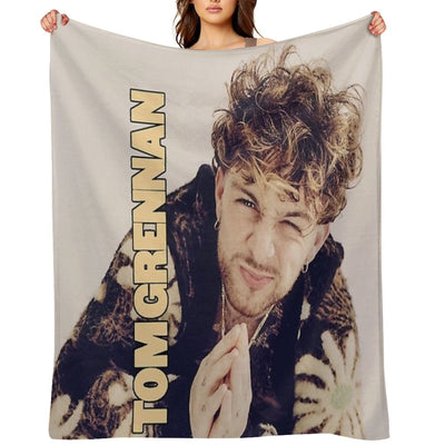 Cute of Tom Grenan Evening Summer Plush Throw Blanket