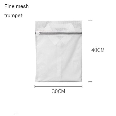Gray laundry bag, thick and thin mesh bag, laundry for household underwear, and protective bag