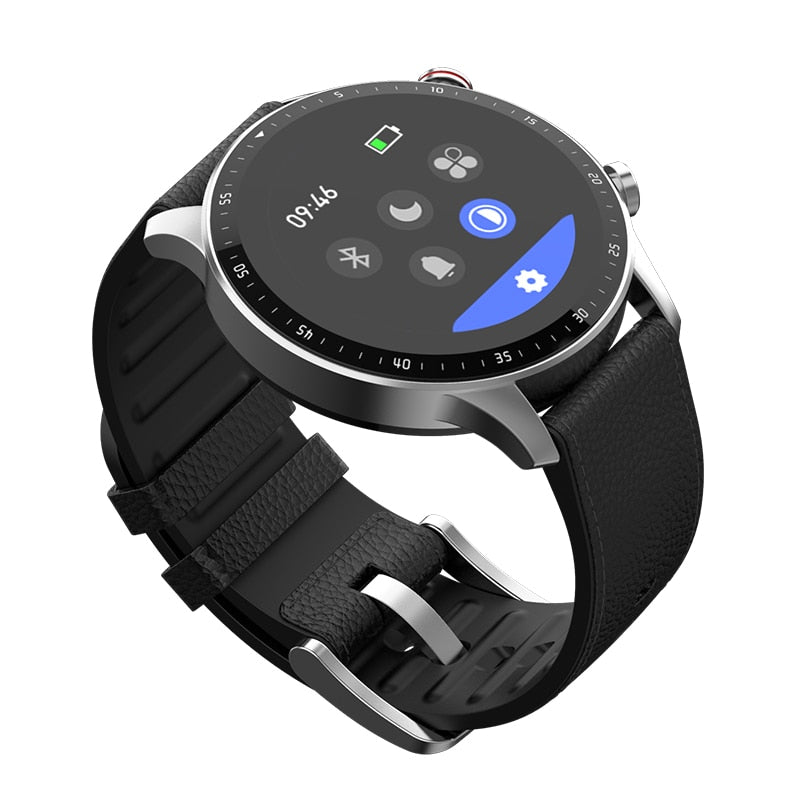 New FG08 1.3 Inch Smart Watch Full Touch Round Screen Display Bluetooth Call Waterproof TWS Music Smartwatch for Android IOS