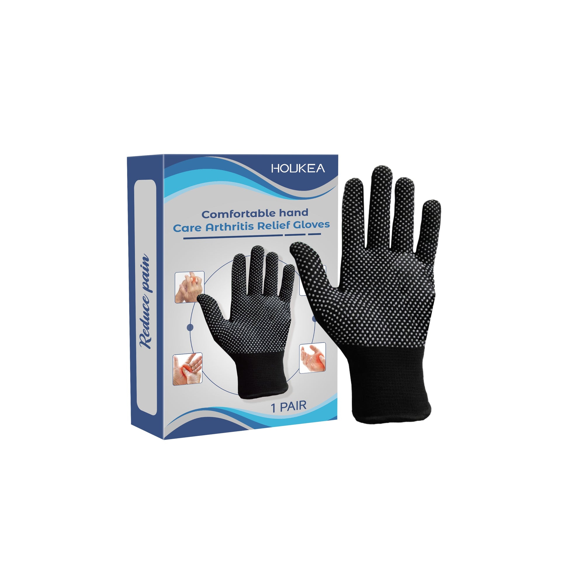 Joint Rubber Gloves Daily Comfort Wrist Gloves Protect Finger Joints Care Gloves
